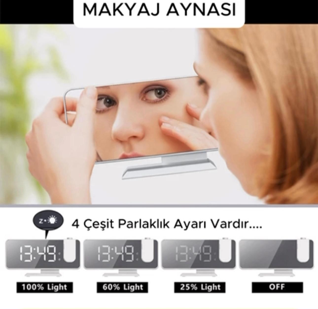PROJEKSİYONLU AKILLI ÇALAR SAAT