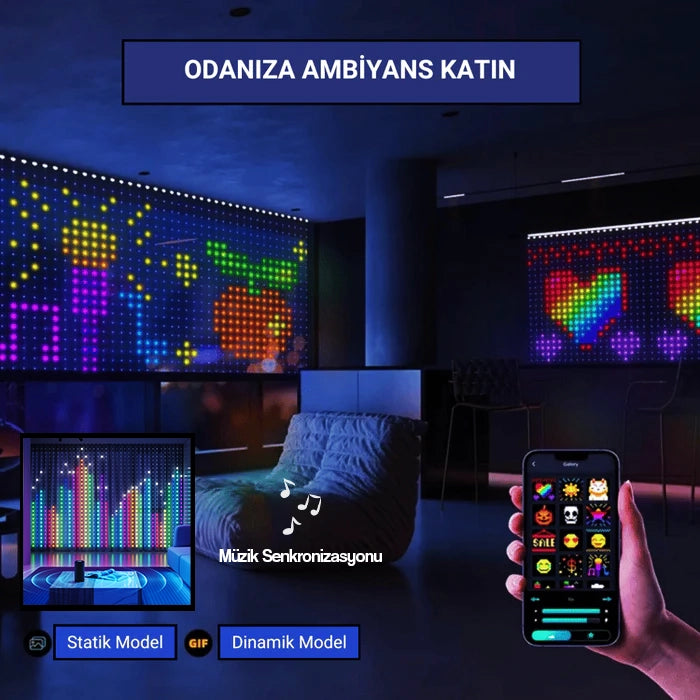 AKILLI LED PERDE