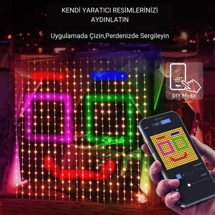 AKILLI LED PERDE